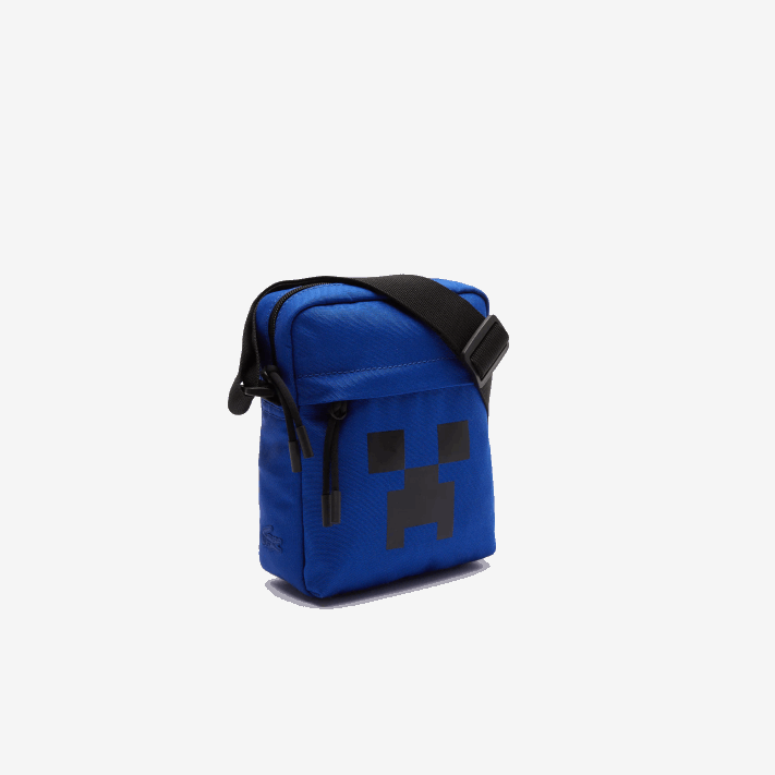 bolsa cruzada vertical lacoste x minecraft em canvas homens cósmico minecraft j93 88BL2035 - Image 5