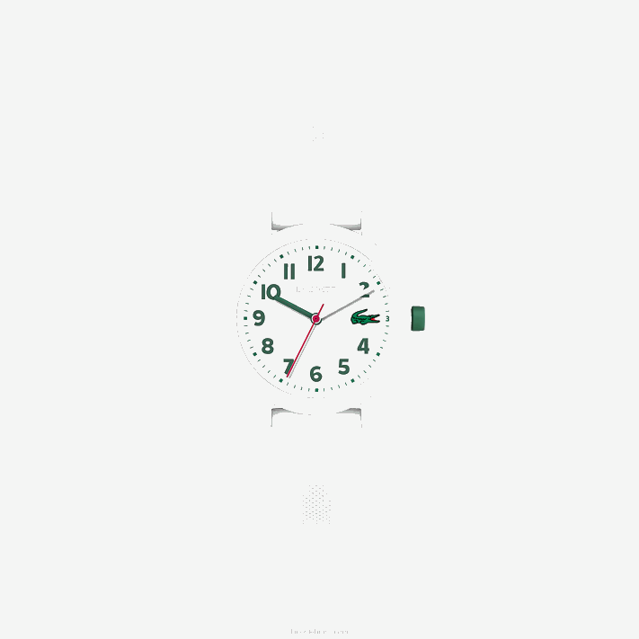 Lacoste 12.12 relógio de pulseira de silicone branco crianças branco 000 88BL3299 - Image 2