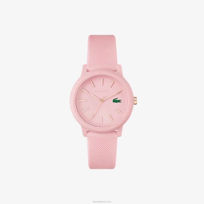 lacoste_12_12_relogio_de_pulseira_de_silicone_rosa_mulheres_rosa_000_88bl2909.png Lacoste 12.12 relógio de pulseira de silicone rosa mulheres rosa 000 88BL2909 - Image 1