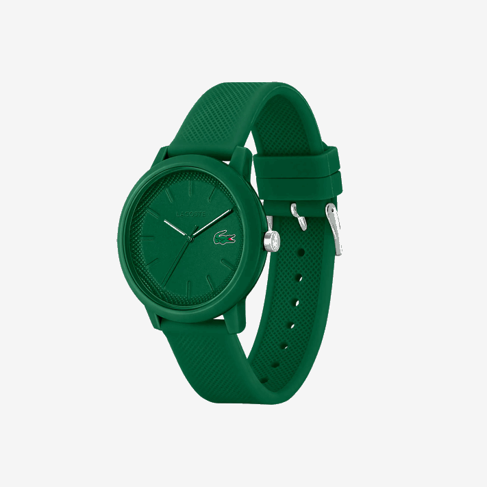 Lacoste 12.12 relógio de pulseira de silicone verde homens verde 000 88BL2198 - Image 2