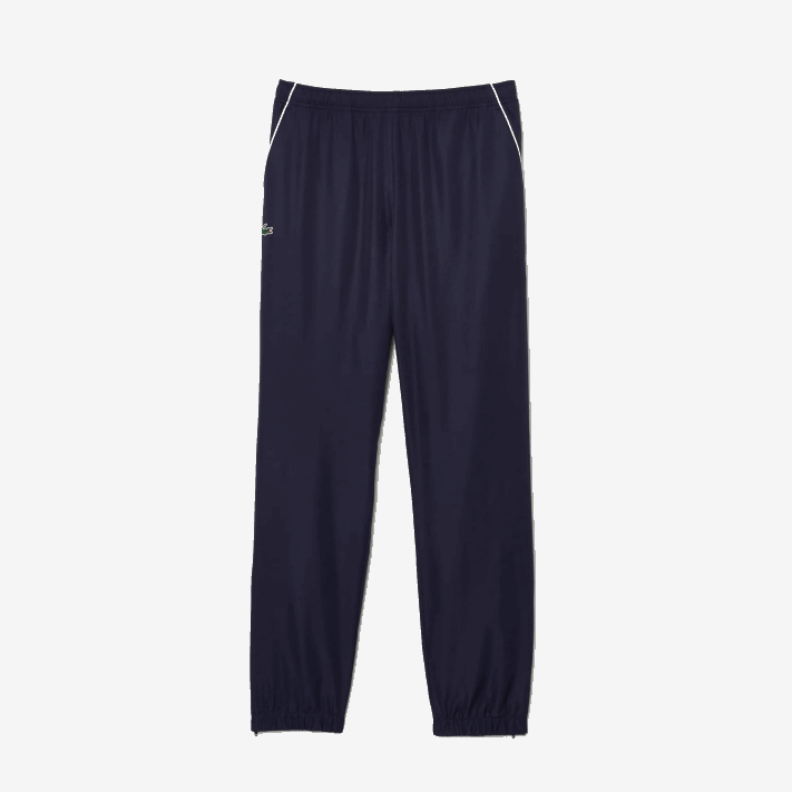 Lacoste agasalho de tênis esportivo homens branco azul marinho r20 88BL1194 - Image 6