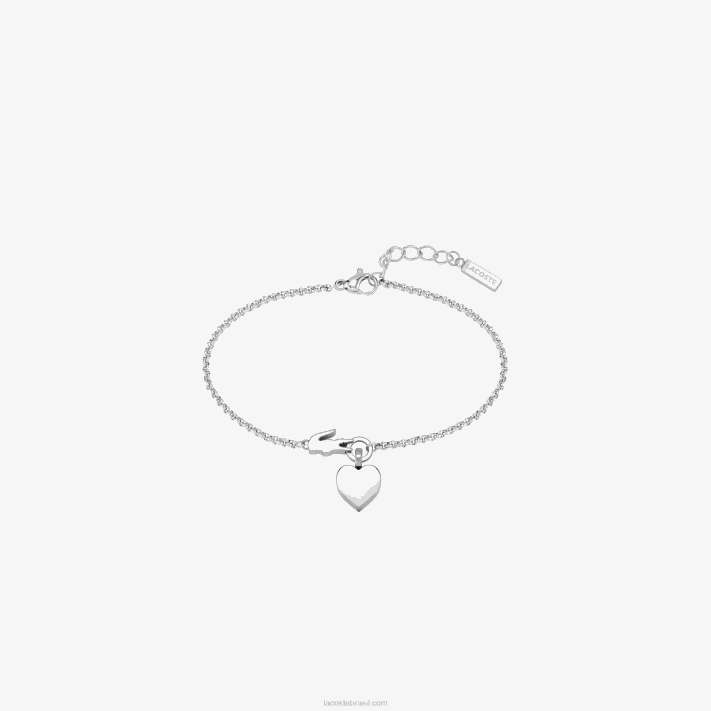 lacoste_amei_minha_pulseira_de_crocodilo_mulheres_prata_045_88bl2908.png Lacoste amei minha pulseira de crocodilo mulheres prata 045 88BL2908 - Image 1