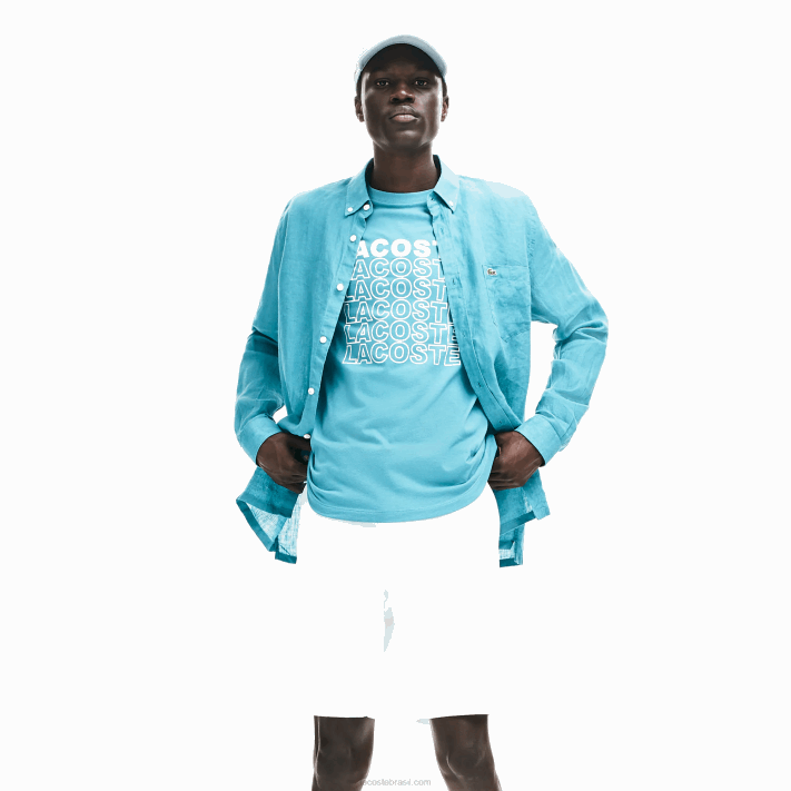lacoste_bermuda_de_gabardine_de_algodao_regular_fit_homens_branco_001_88bl1618.png Lacoste bermuda de gabardine de algodão regular fit homens branco 001 88BL1618 - Image 1