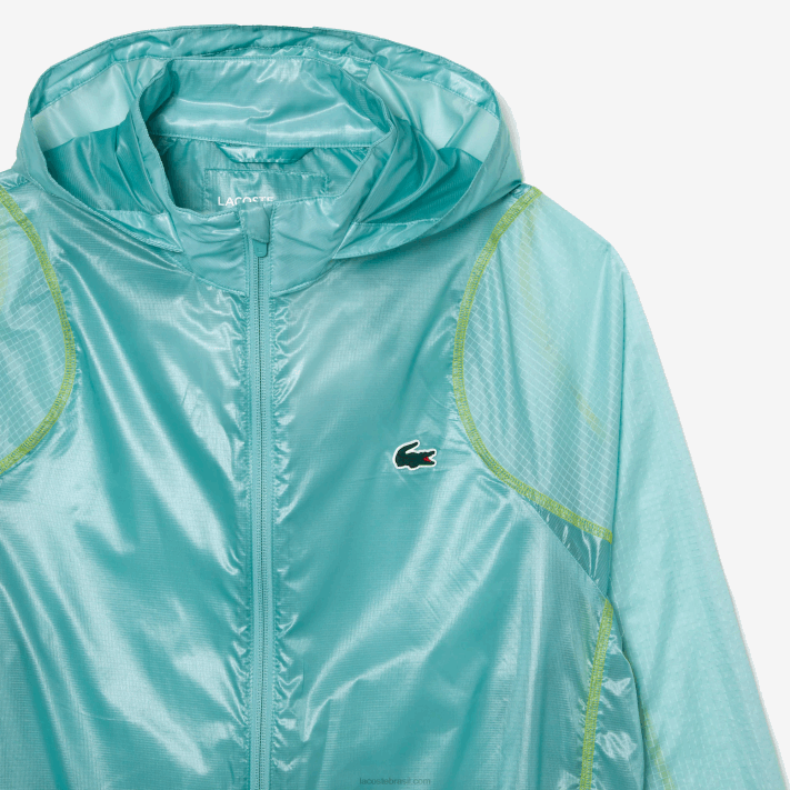 Lacoste blusão com capuz esportivo à prova d'água homens perfeito br8 88BL1 - Image 5