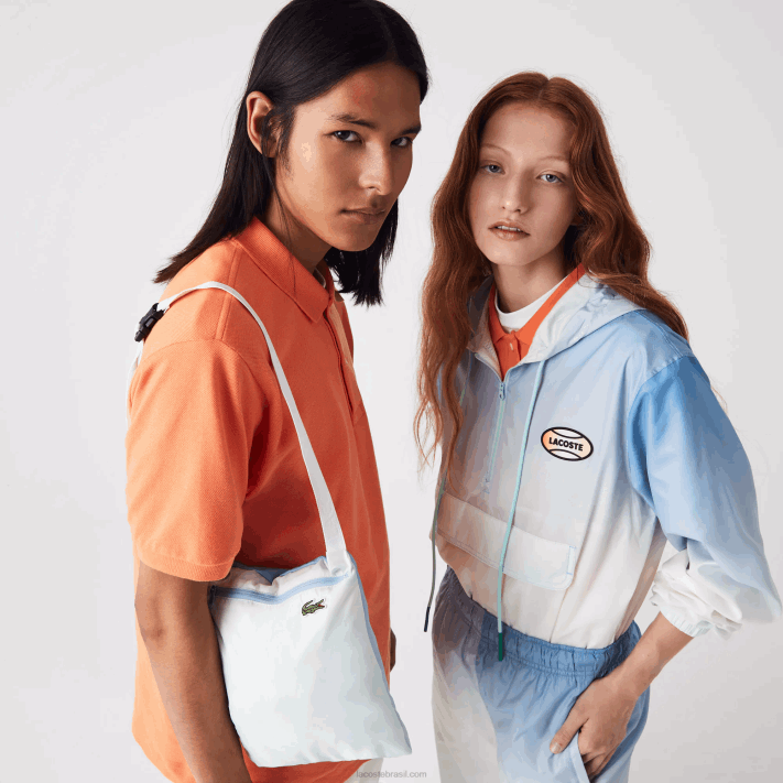 Lacoste blusão pulôver leve ao vivo homens azul turquesa branco 3ux 88BL1280 - Image 4