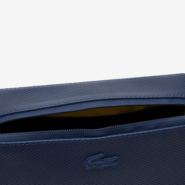Lacoste bolsa com alça logo chantaco homens azul nuit blanc m05 88BL1955 - Image 4