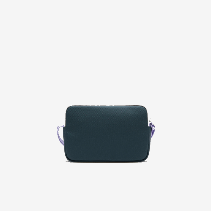 Lacoste bolsa crossover color block homens noir laponie plumagem cyna l19 88BL2110 - Image 4