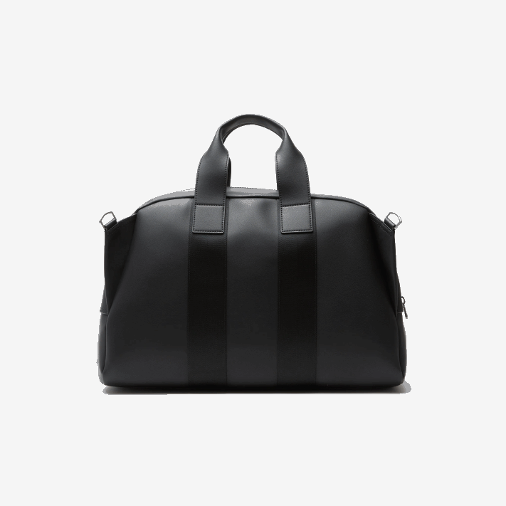 Lacoste bolsa de fim de semana de couro flexível mulheres preto 000 88BL2101 - Image 2