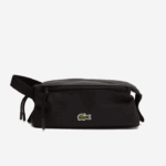 Lacoste bolsa de higiene com zíper homens 991 88BL2121