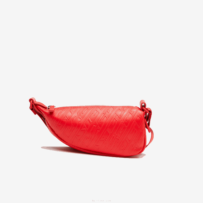 Lacoste bolsa de ombro com estampa de logo - pequena mulheres corrida l41 88BL1965 - Image 2