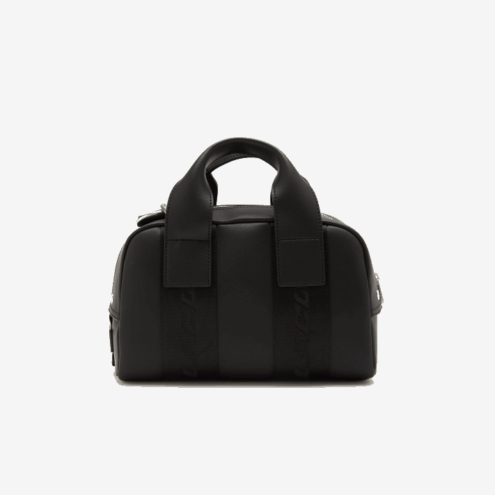 Lacoste bolsa esportiva com inscrições em contraste mulheres preto 000 88BL2108 - Image 2