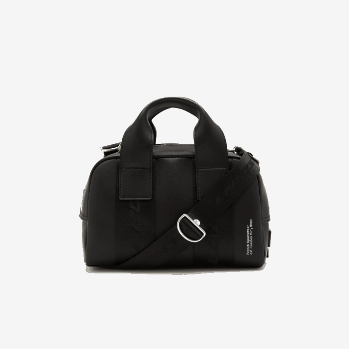 Lacoste bolsa esportiva com inscrições em contraste mulheres preto 000 88BL2108 - Image 1