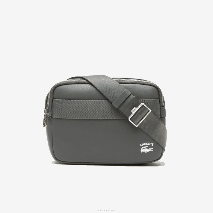 Lacoste bolsa repórter de borda de contraste homens sombra escura j37 88BL1957 - Image 2