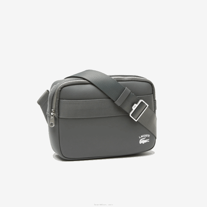 Lacoste bolsa repórter de borda de contraste homens sombra escura j37 88BL1957 - Image 4