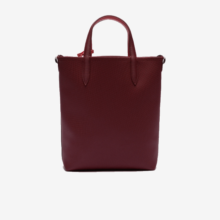 Lacoste bolsa tote reversível de lona revestida anna mulheres perileno amarílis g45 88BL2781 - Image 2