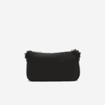 Lacoste bolsa transversal alça regulável mulheres preto 000 88BL2799 - Image 2
