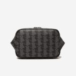 Lacoste bolsa transversal com estampa monograma the blend: pequena homens mono noir gris estragon l83 88BL1961 - Image 2