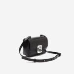 Lacoste bolsa transversal de couro mulheres preto 000 88BL2888 - Image 3