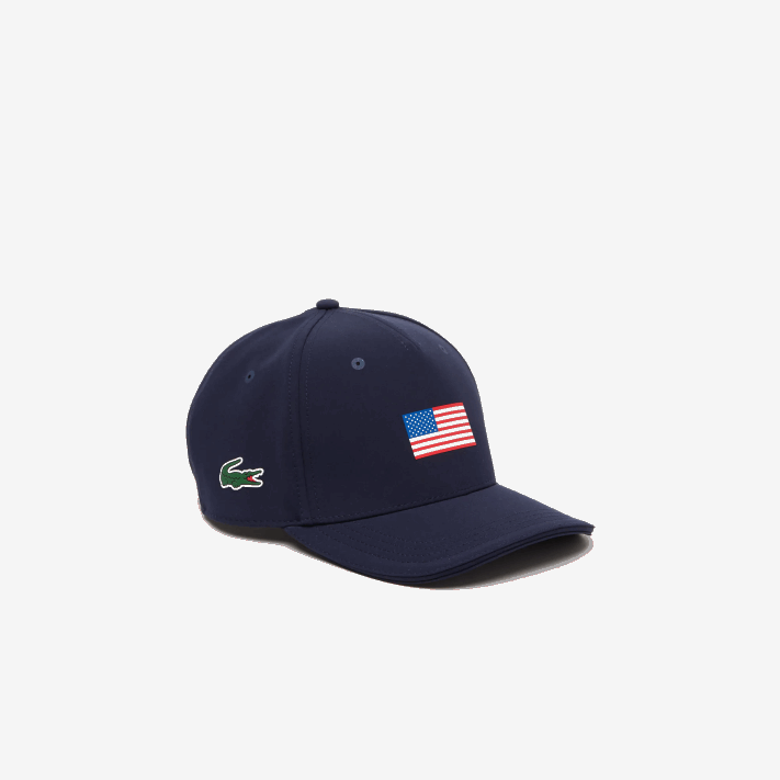 lacoste_bone_ajustavel_da_bandeira_americana_do_esporte_da_taca_dos_presidentes_homens_azul_marinho_166_88bl2331.png Lacoste boné ajustável da bandeira americana do esporte da taça dos presidentes homens azul marinho 166 88BL2331 - Image 1