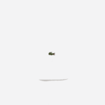 Lacoste boné de sarja de algodão orgânico homens branco 001 88BL2150 - Image 3