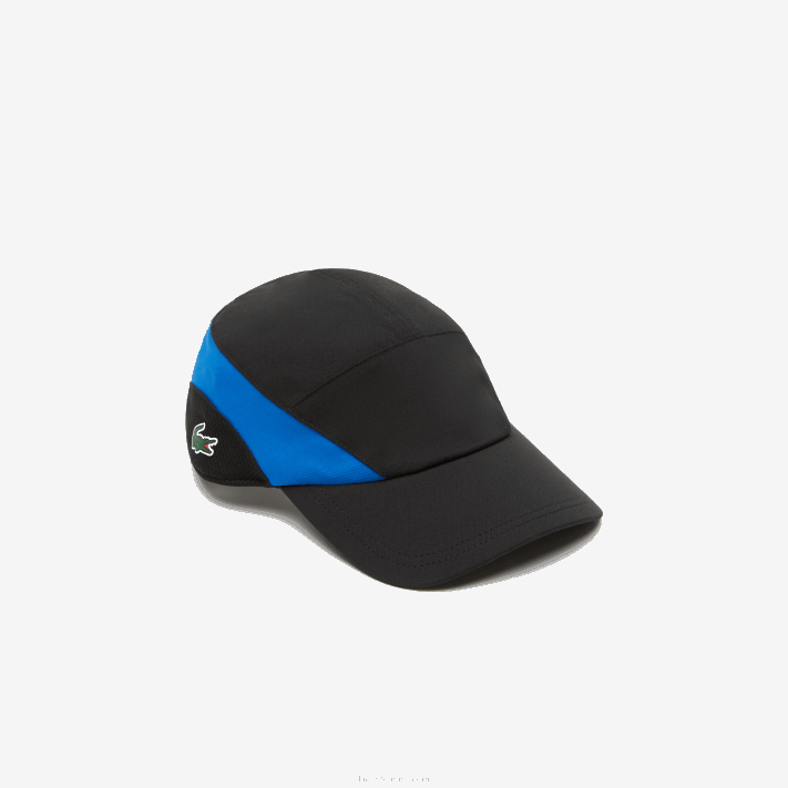 Lacoste boné de tênis esportivo homens preto azul 985 88BL2243 - Image 1