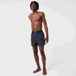 Lacoste boxer de algodão ultra macio pacote com 3 homens azul marinho vc 88BL1578 - Image 2