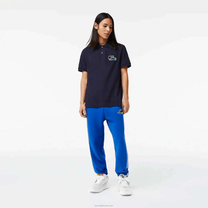 lacoste_calca_de_banda_de_marca_homens_azul_k1q_88bl1028.png Lacoste calça de banda de marca homens azul k1q 88BL1028 - Image 1