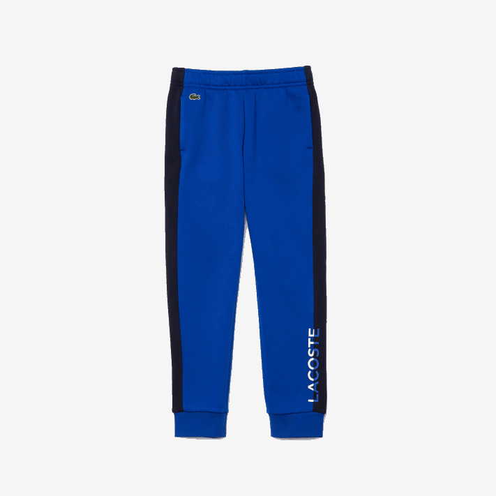 Lacoste calça de moletom colorida Rapazes azul marinho mt5 88BL3254 - Image 1
