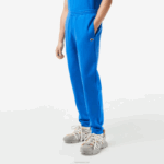 Lacoste calça de moletom de ajuste cônico homens azul kxb 88BL357 - Image 2