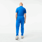 Lacoste calça de moletom de ajuste cônico homens azul kxb 88BL357 - Image 3