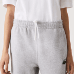 Lacoste calça esportiva de lã de algodão orgânico homens chine cinza cca 88BL1048 - Image 6