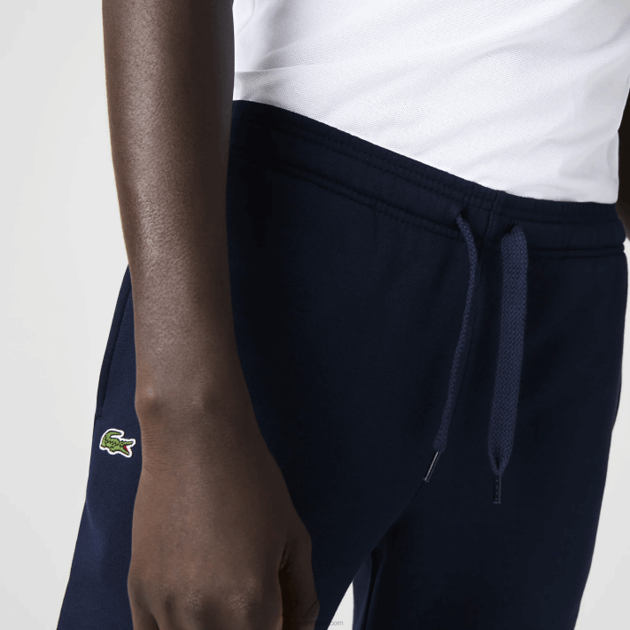 Lacoste calça esportiva de lã para tênis homens azul marinho 166 88BL1151 - Image 4