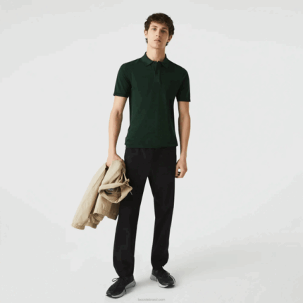 Lacoste calça leve homens preto 031 88BL1131