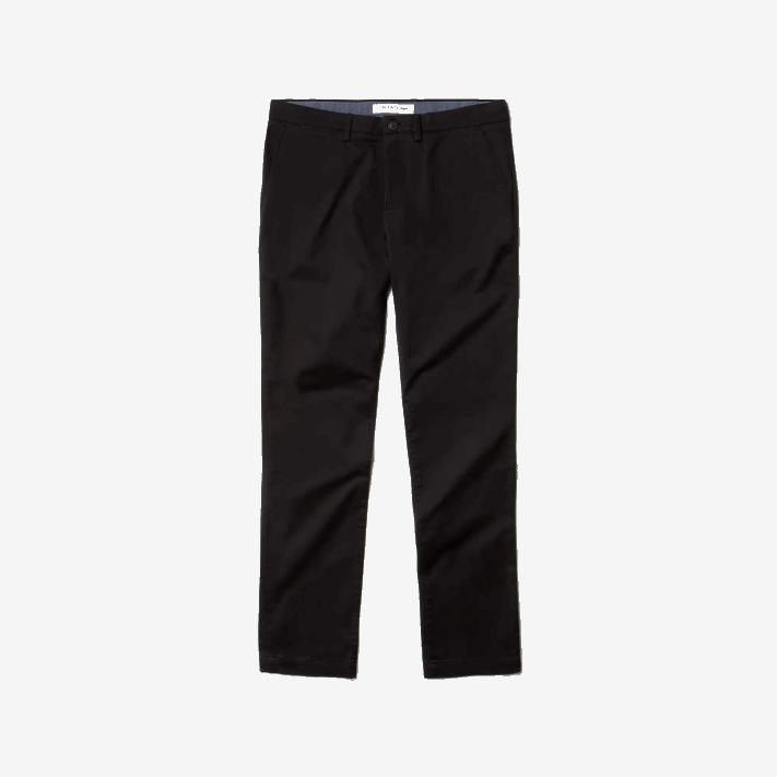 Lacoste calças de gabardine elásticas slim fit homens preto 031 88BL548 - Image 5