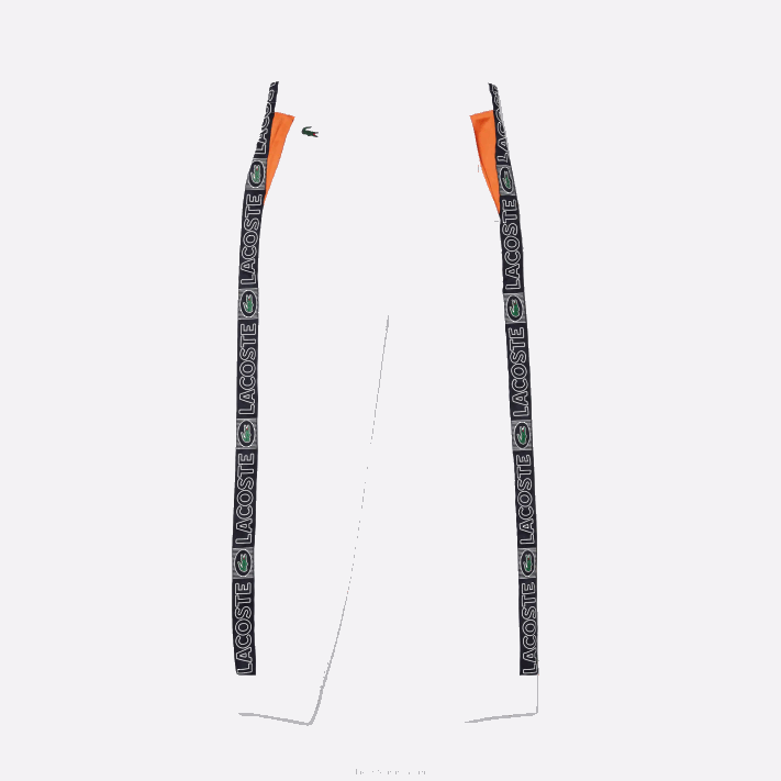 Lacoste calças de treino de bandas de marca esportiva homens branco laranja azul marinho asr 88BL1120 - Image 5