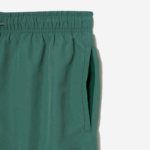 Lacoste calções de banho leves de secagem rápida homens caqui verde wij 88BL546 - Image 6
