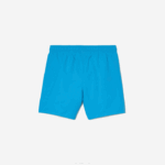 Lacoste calções de banho sólidos de secagem rápida Rapazes wii verde azul 88BL3103 - Image 5