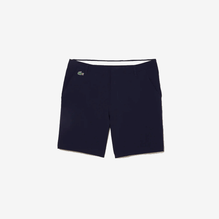 Lacoste calções de golfe elásticos leves desportivos homens azul marinho 166 88BL443 - Image 5