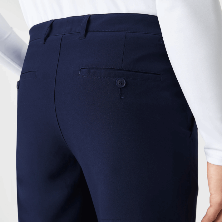 Lacoste calções de golfe elásticos leves desportivos homens azul marinho 166 88BL443 - Image 7