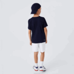 Lacoste calções desportivos de diamante crianças branco 001 88BL3074 - Image 2