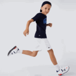 Lacoste calções desportivos de diamante crianças branco 001 88BL3074