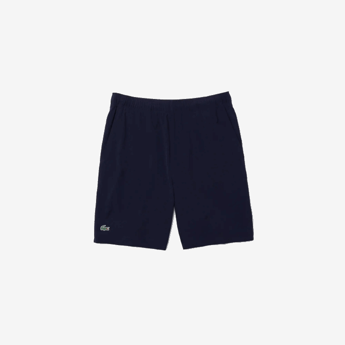 Lacoste calções desportivos ultraleves homens azul marinho branco 525 88BL1411 - Image 6