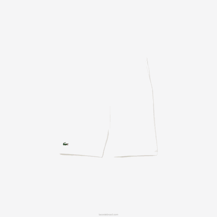 Lacoste calções desportivos ultraleves homens branco azul marinho 522 88BL1409 - Image 5
