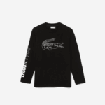 Lacoste camiseta com estampa de crocodilo Rapazes preto 031 88BL3160