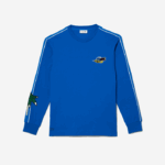 Lacoste camiseta de banda homens azul k1q 88BL722
