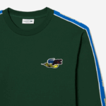 Lacoste camiseta de banda homens verde 132 88BL720 - Image 2