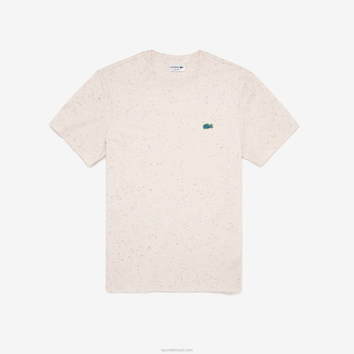 lacoste_camiseta_de_jersei_de_algodao_com_estampa_salpicada_regular_fit_homens_bege_74a_88bl749.png Lacoste camiseta de jérsei de algodão com estampa salpicada regular fit homens bege 74a 88BL749 - Image 1