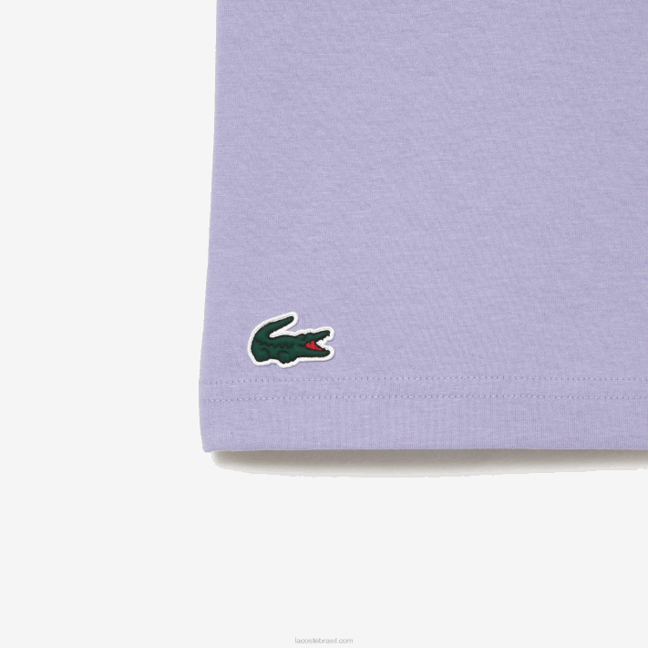 Lacoste camiseta esporte miami edição aberta homens roxo 3k0 88BL212 - Image 5
