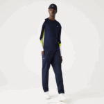 Lacoste camiseta esporte tênis homens azul marinho amarelo branco 692 88BL754 - Image 2
