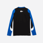 Lacoste camiseta esporte tênis homens preto azul branco zfz 88BL753 - Image 6